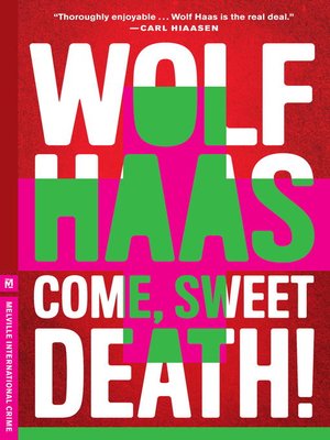 cover image of Come, Sweet Death